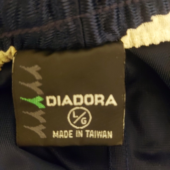 Diadora Mens Shorts Midnight Blue size L - Picture 5 of 6